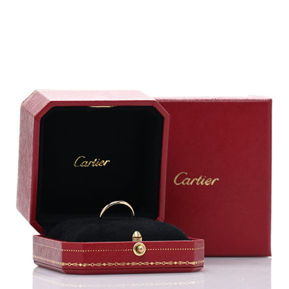 Cartier 18K Yellow Gold 2.5mm 1895 Wedding Band Ring 50 5.25 5 of 6