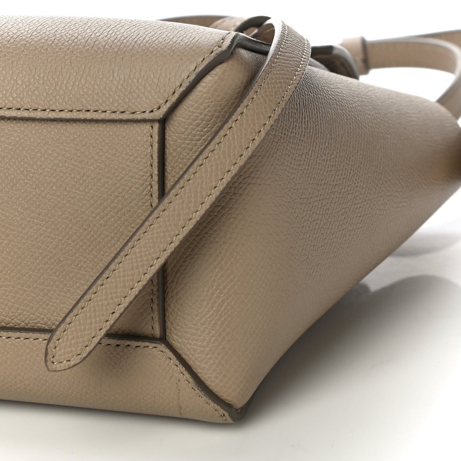Celine Grained Calfskin Nano Belt Bag Light Taupe 9 of 11