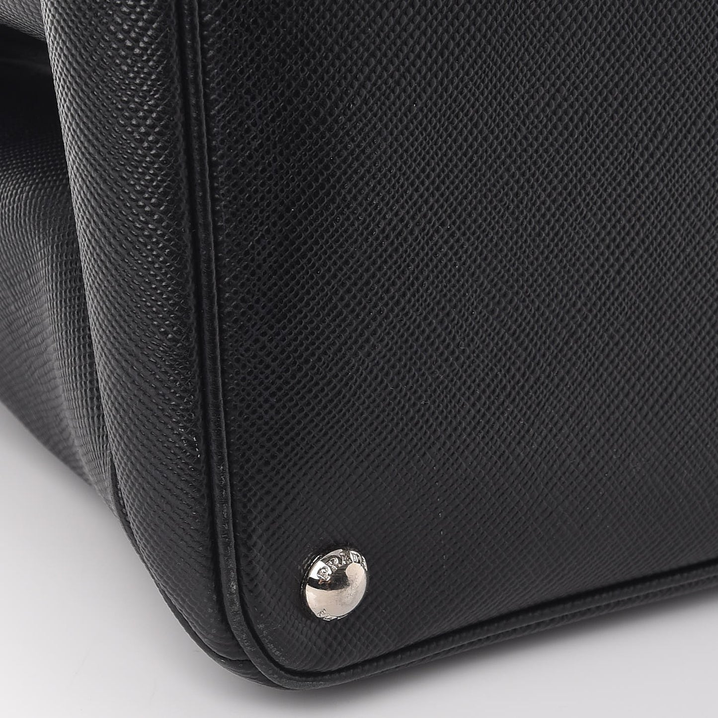 Saffiano Cuir Twin Tote Nero Black