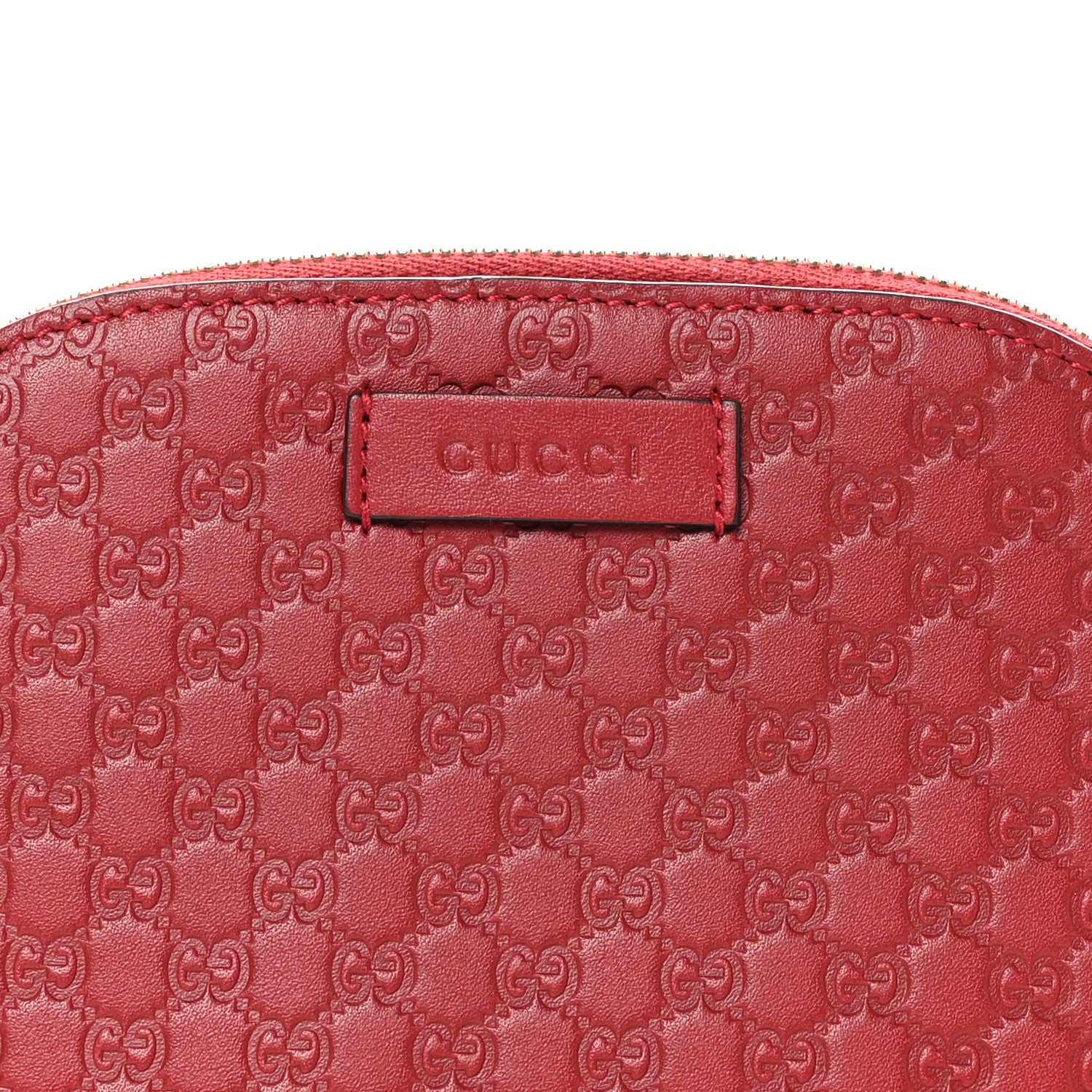 Gucci Microguccissima GG Cosmetic Case Red 8 of 10