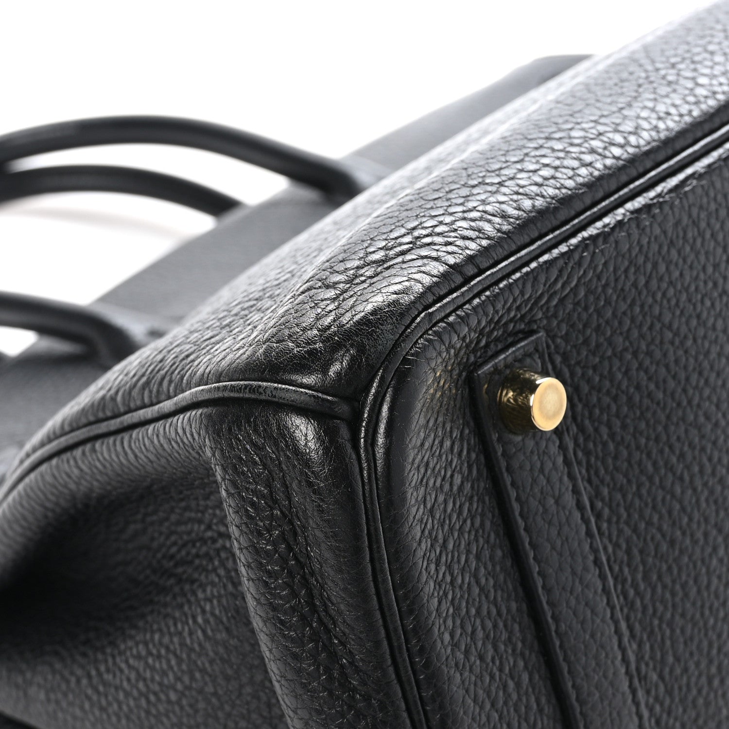 Hermes Taurillon Clemence Birkin 35 Black 11 of 12