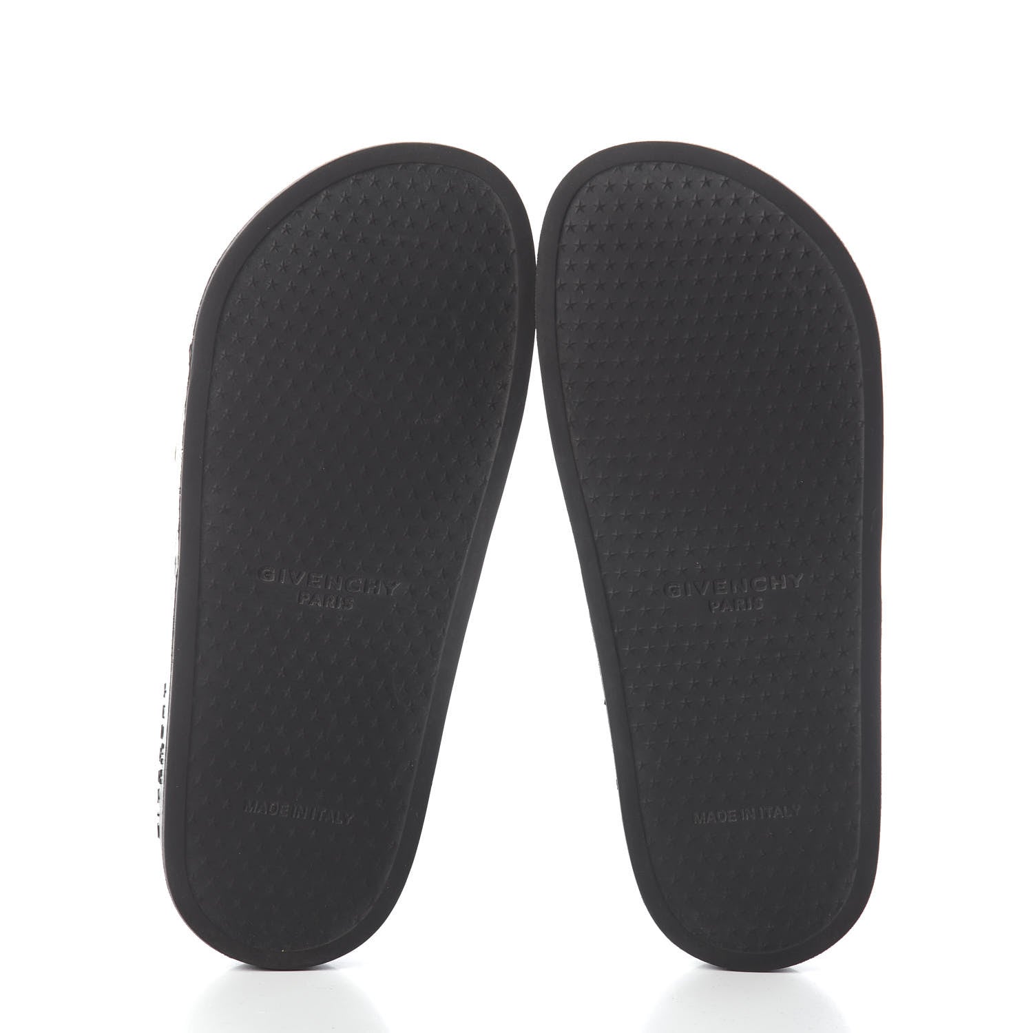 Givenchy Rubber Checkered Logo Pool Slide Sandals 38 Black 6 of 6