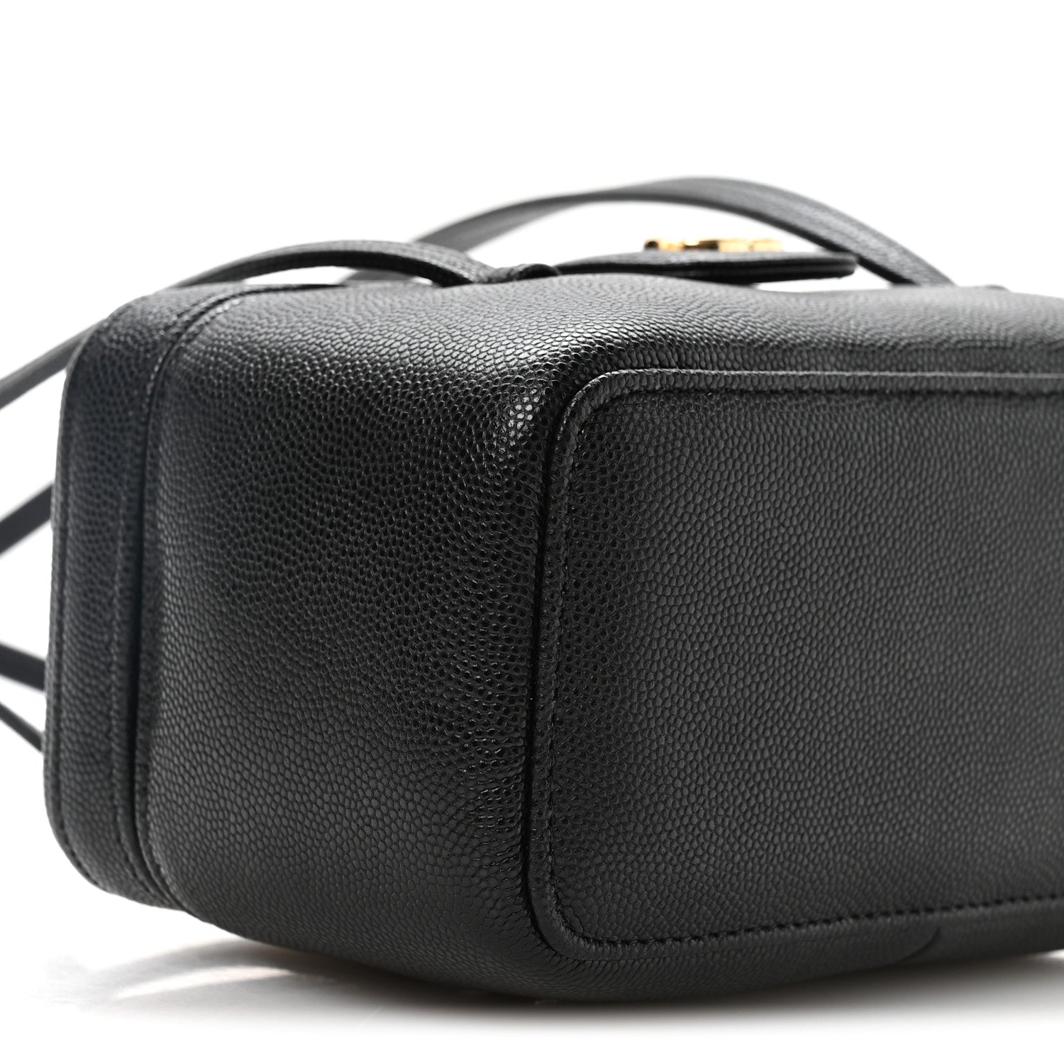 Chanel Shiny Caviar Preppy Coco Long Vanity With Strap Black 10 of 12