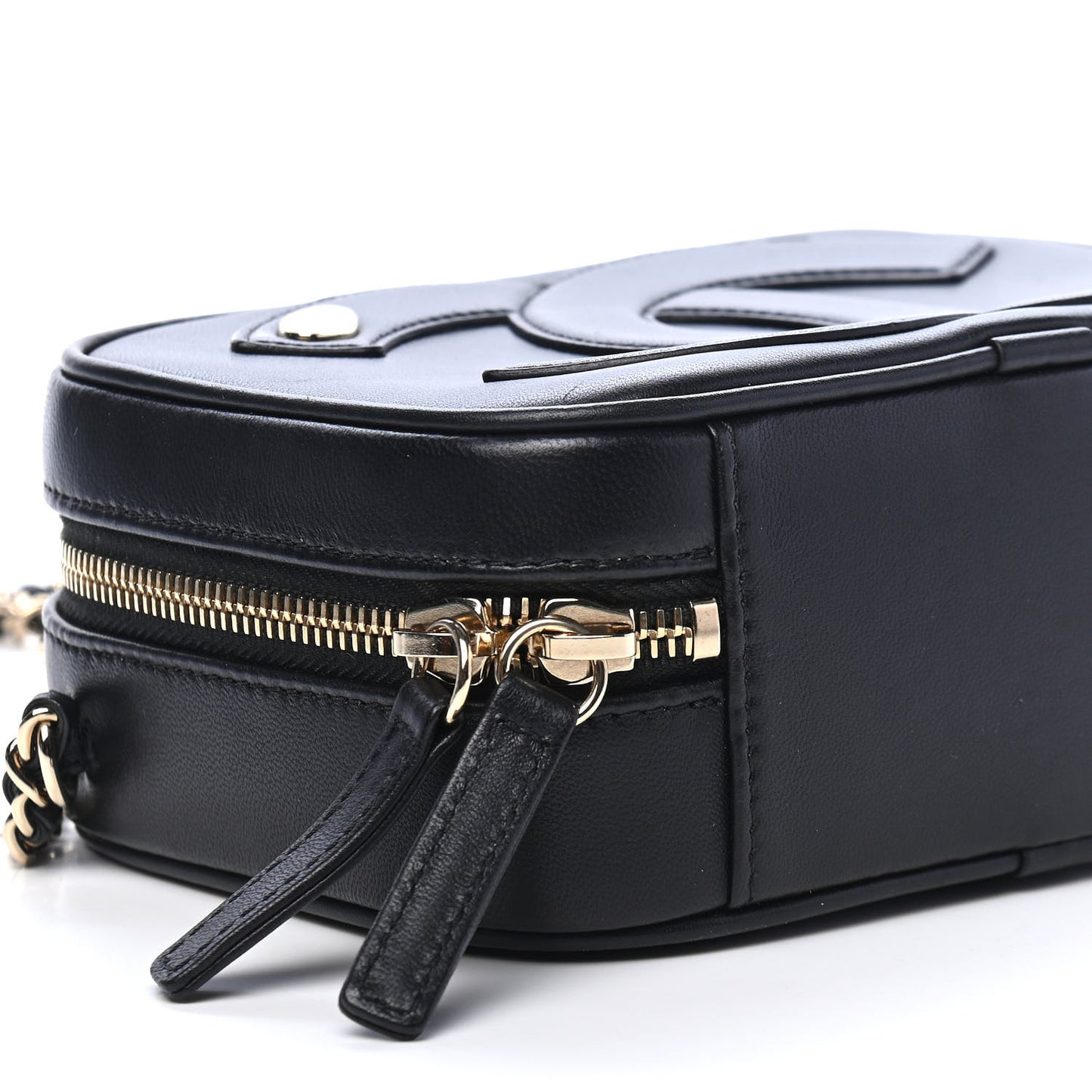 Lambskin CC Mania Camera Case Black
