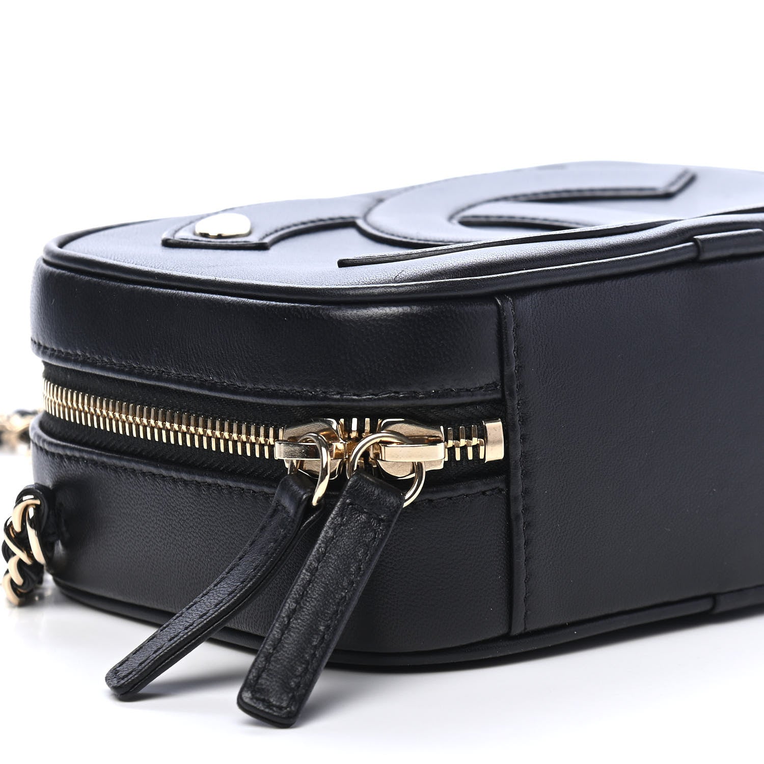 Chanel Lambskin CC Mania Camera Case Black 8 of 9