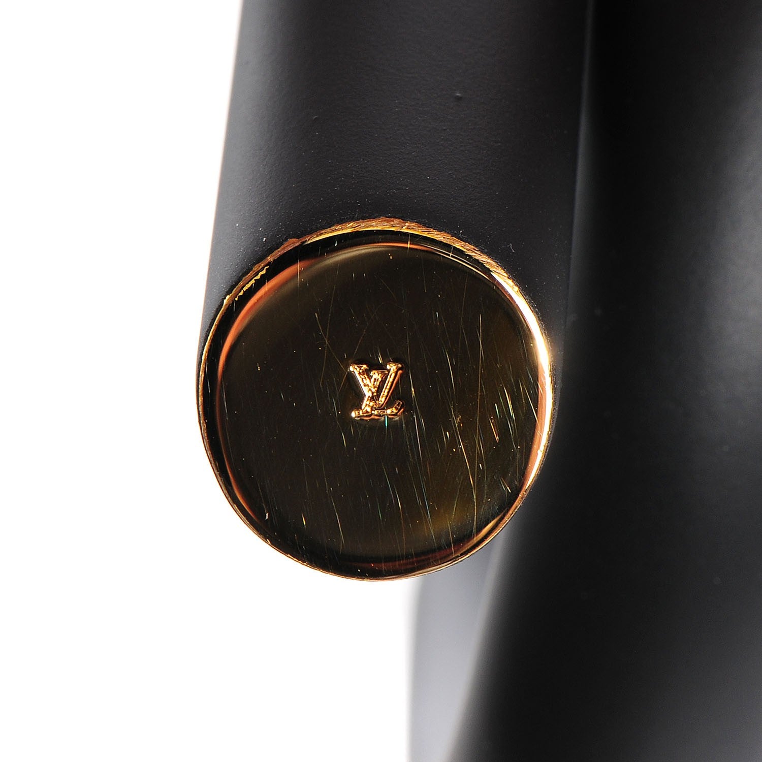 Louis Vuitton Rubber Twist Cuff Black 6 of 7