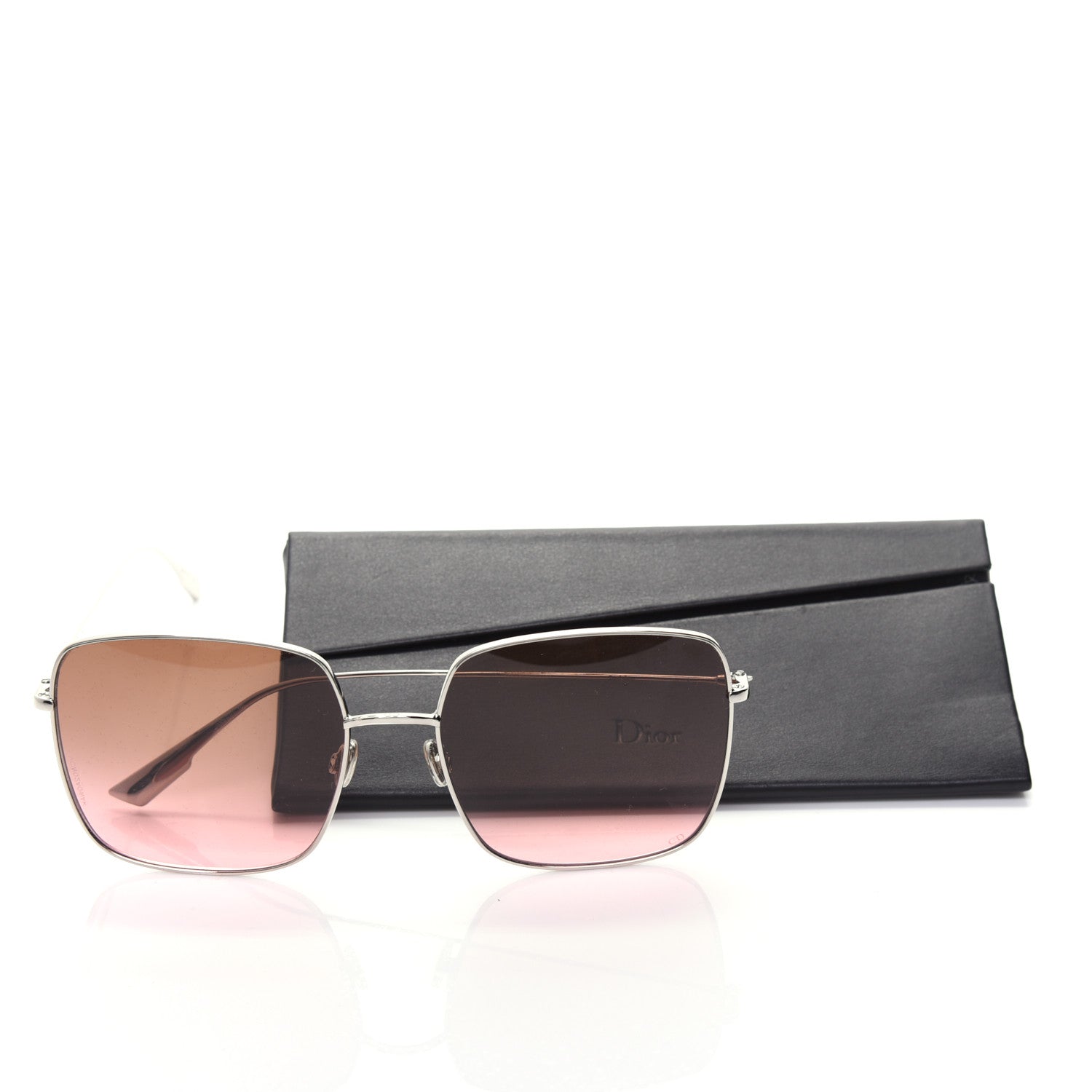 Christian Dior Metal Stellaire 1 Square Sunglasses Silver 9 of 9