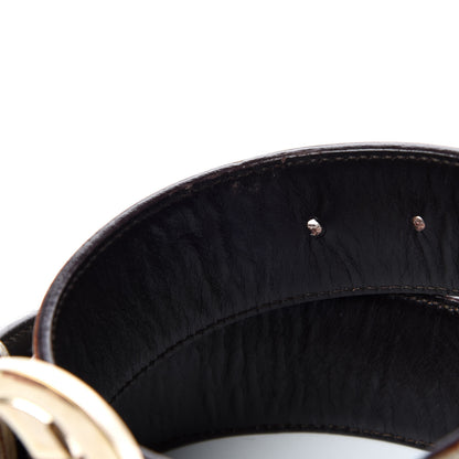 Gucci Monogram Interlocking G Belt 95 38 Off White 6 of 8