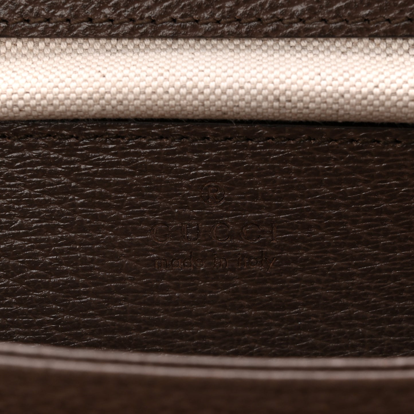 Monogram Jumbo GG Textured Dollar Calfskin Web Small Ophidia Chain Shoulder Bag Camel Ebony New Acero