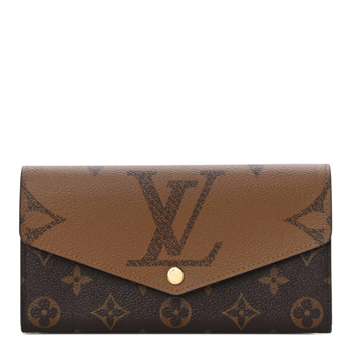 Reverse Monogram Giant Sarah Wallet