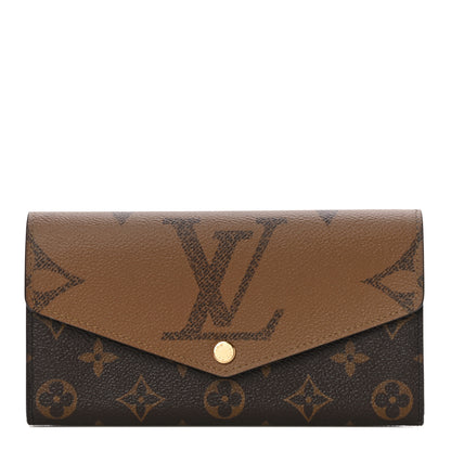 Louis Vuitton Reverse Monogram Giant Sarah Wallet 1 of 10