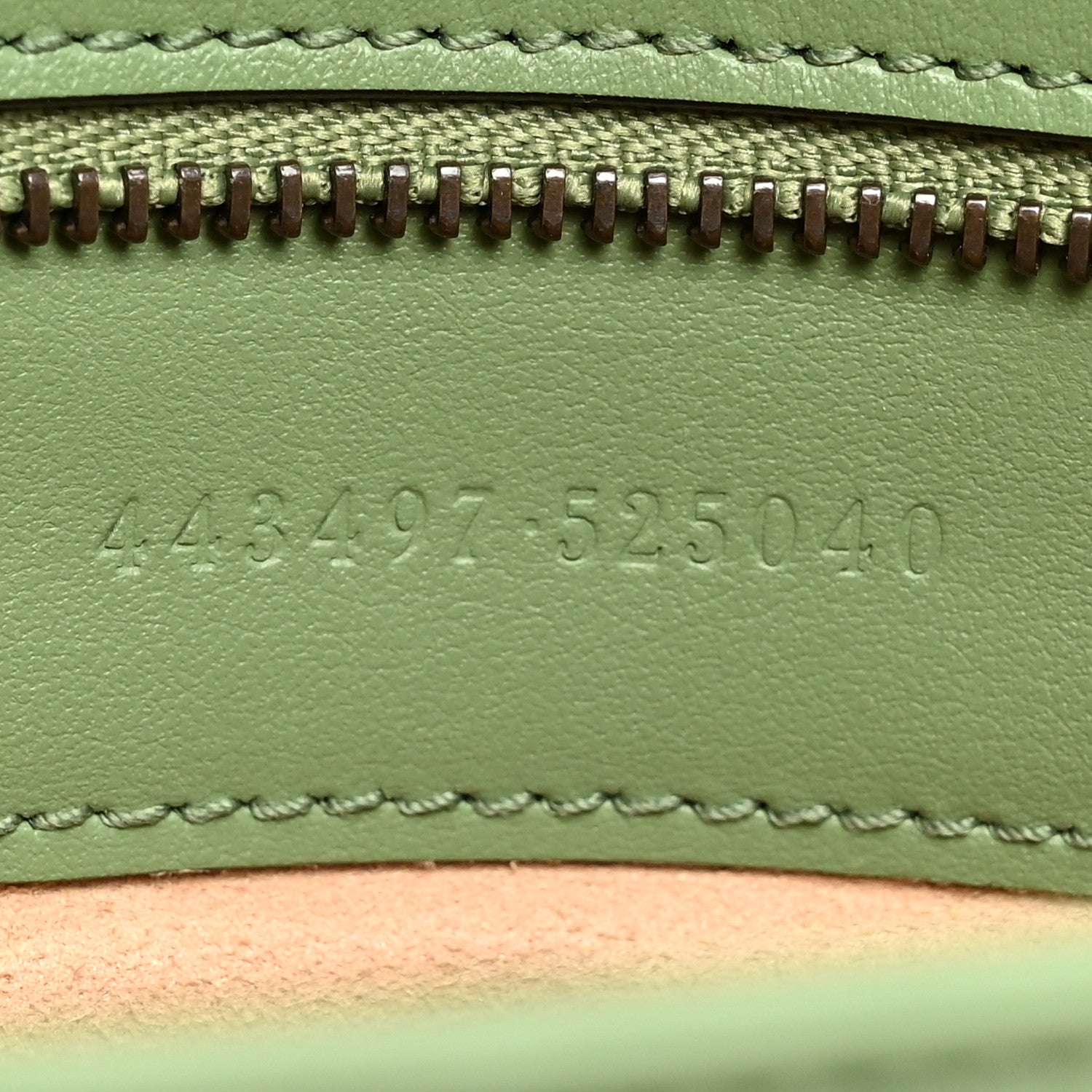 Gucci Calfskin Matelasse Small GG Marmont Shoulder Bag Salamander Green 6 of 9