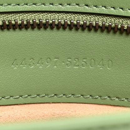 Gucci Calfskin Matelasse Small GG Marmont Shoulder Bag Salamander Green 6 of 9