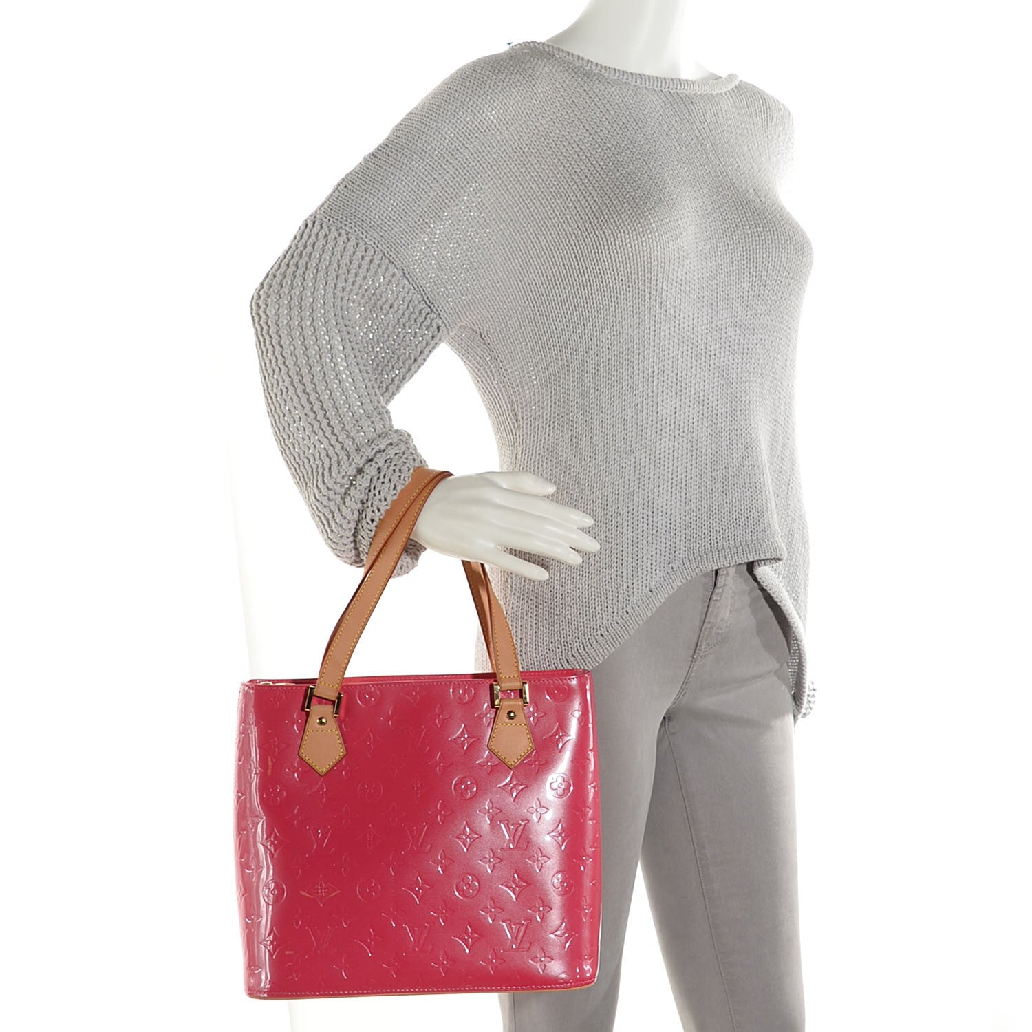 Louis Vuitton Vernis Houston Framboise 2 of 7