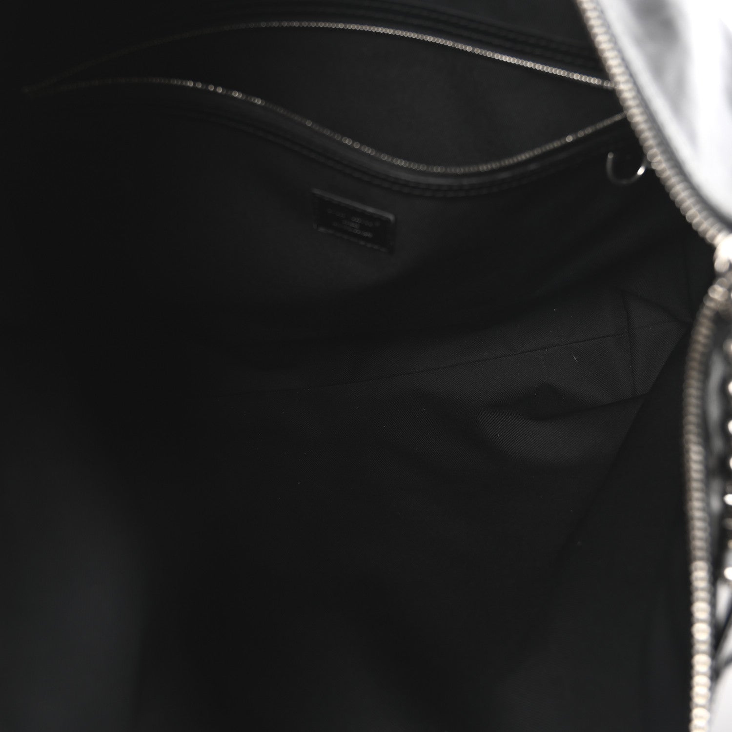 Louis Vuitton LV Night Calfskin Vagabond Hobo Black 5 of 9