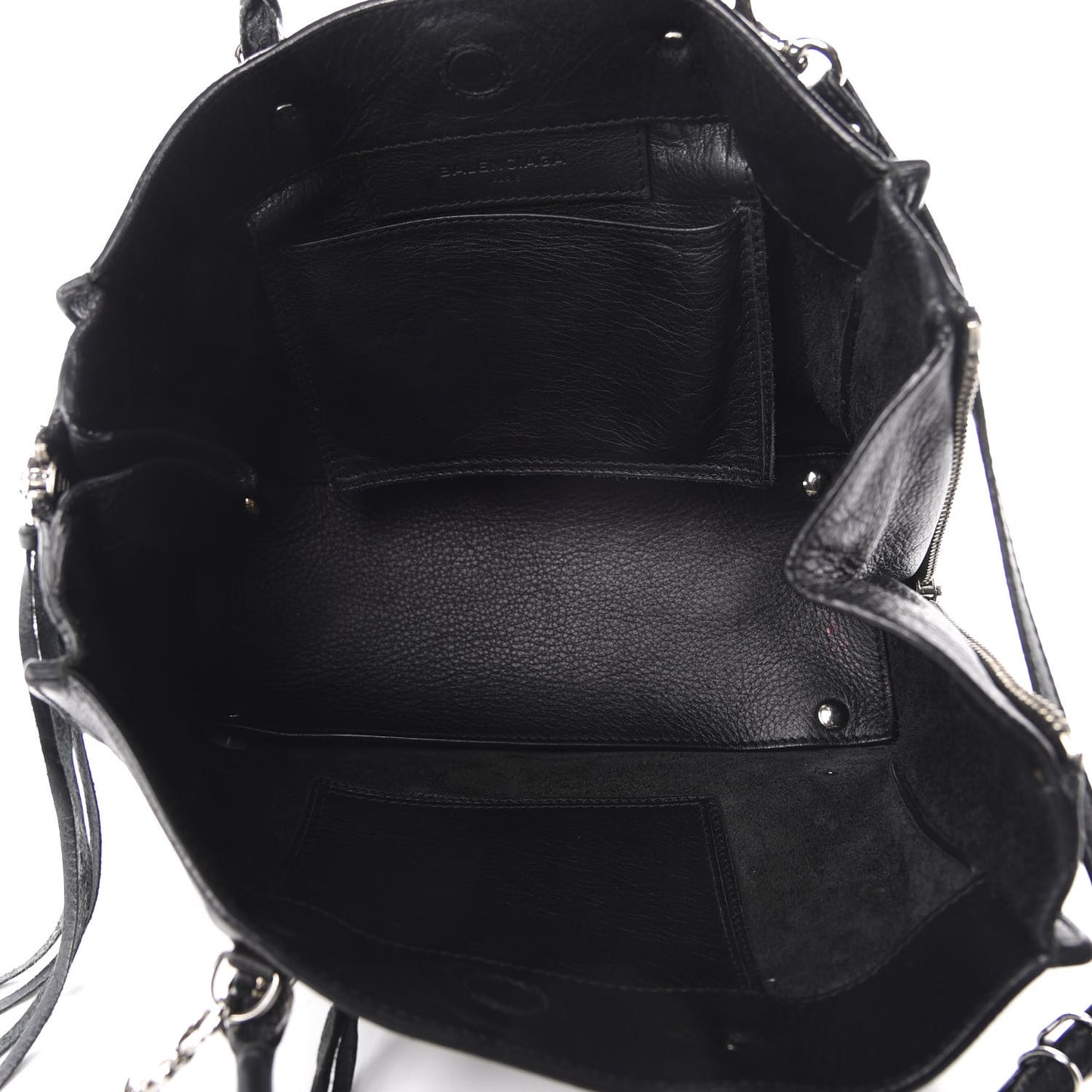 Veau Papier A6 Zip Around Tote Black