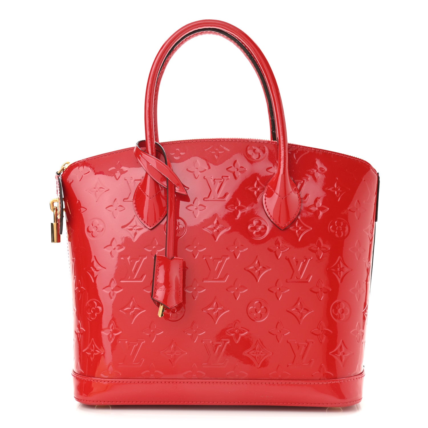 Louis Vuitton Vernis Lockit PM Cherry 1 of 10