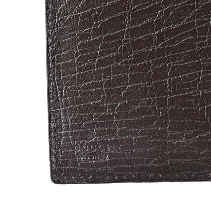 Gucci GG Plus Monogram Long Flap Wallet Brown 6 of 12
