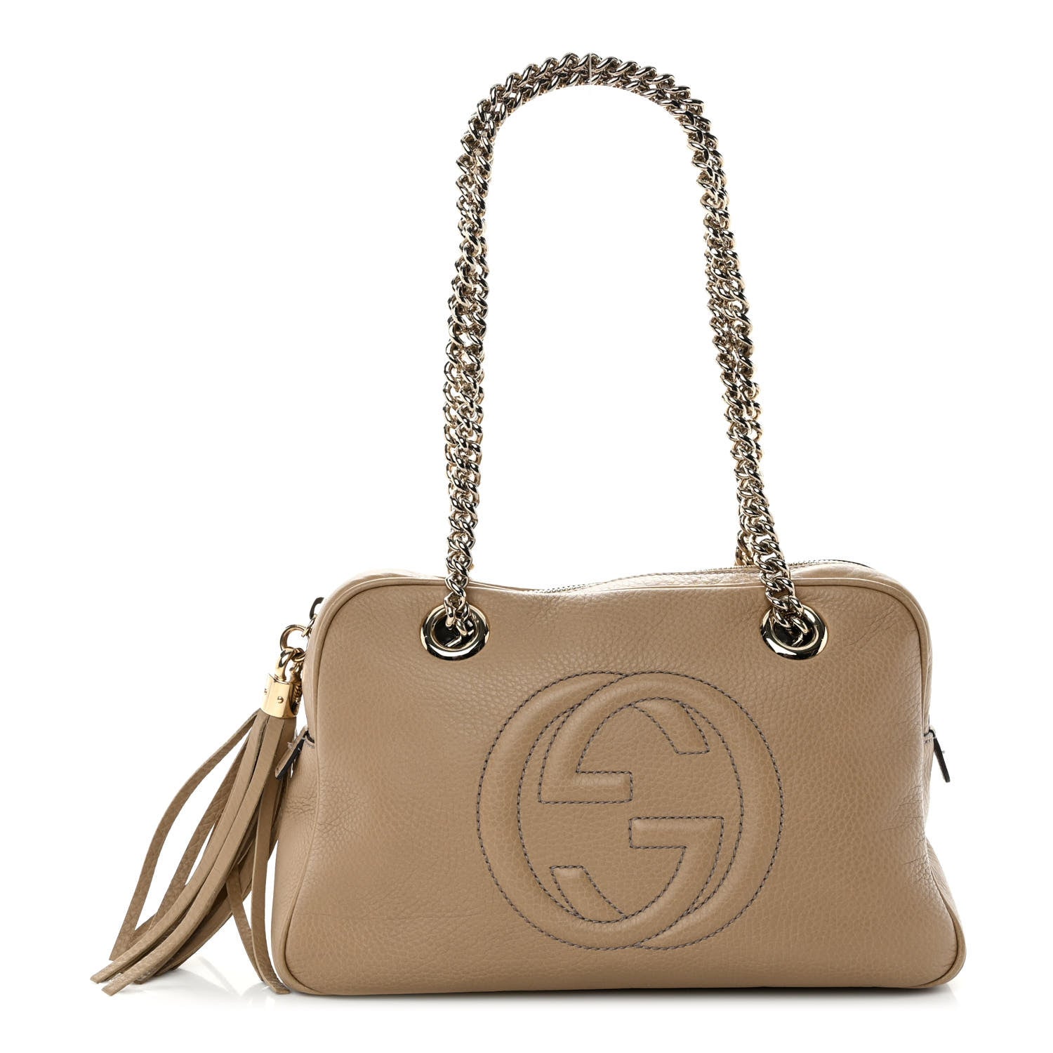 Gucci Pebbled Calfskin Small Soho Bowler 1 of 12