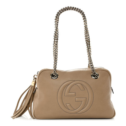 Gucci Pebbled Calfskin Small Soho Bowler 1 of 12
