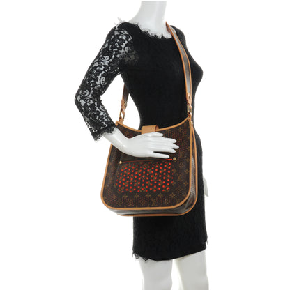 Louis Vuitton Monogram Perforated Musette Orange 2 of 7