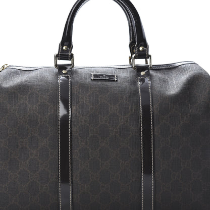 Gucci GG Supreme Monogram Medium Boston Dark Brown 8 of 11