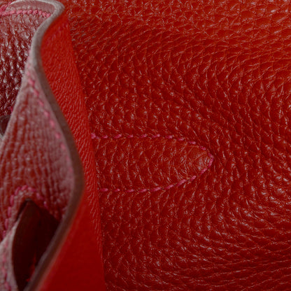 Hermes Togo Kelly Sellier 35 Rouge Garance 12 of 25