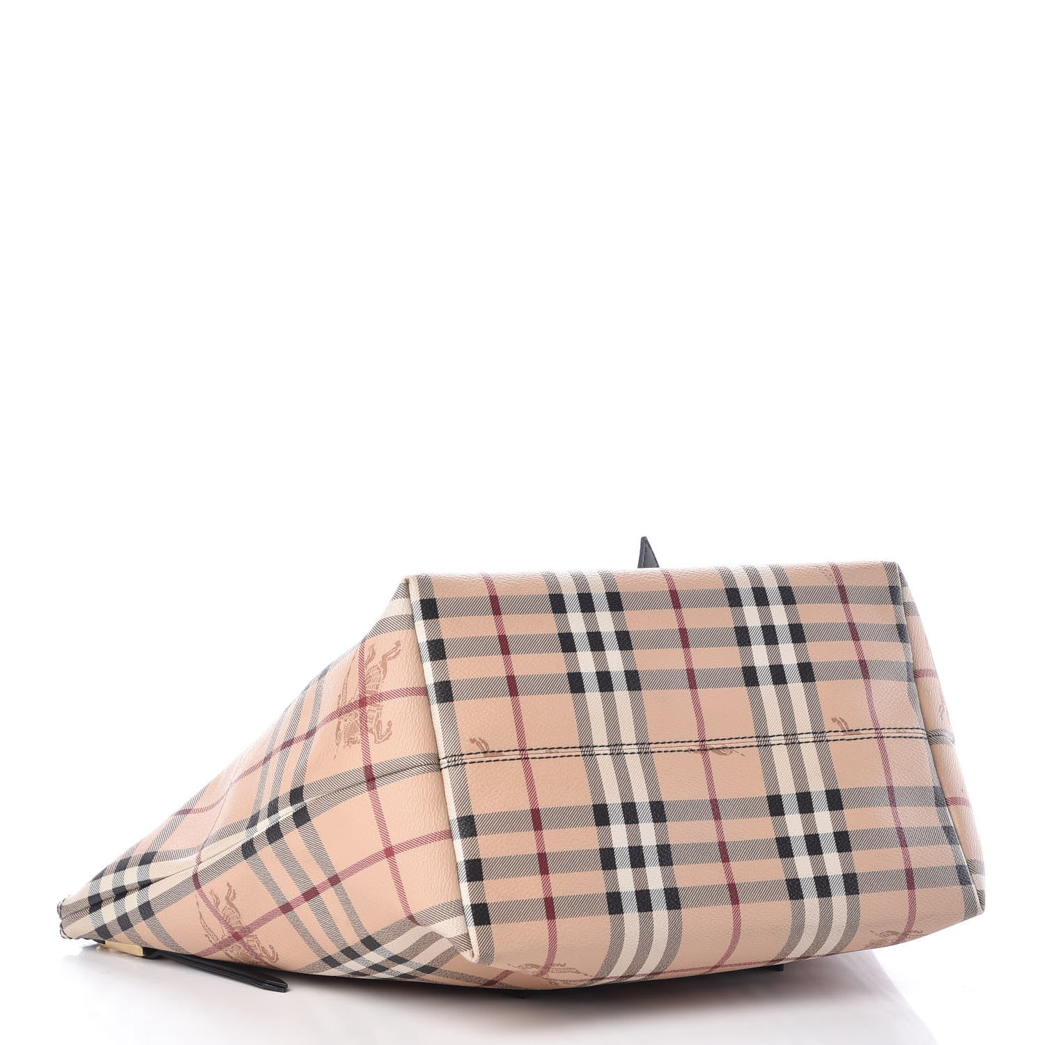 Burberry Haymarket Check Small Salisbury Tote Chocolate 4 of 7