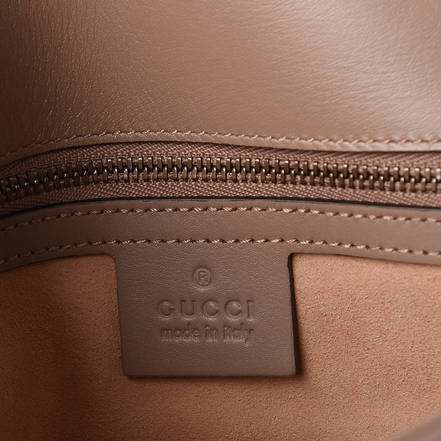 Gucci Calfskin Matelasse Studded Mini Pearly GG Marmont Shoulder Bag Porcelain Rose 6 of 7