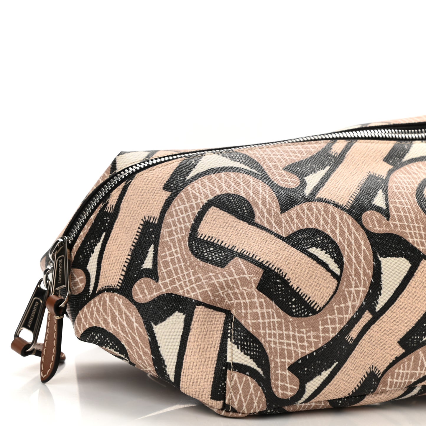 E-Canvas Monogram Medium Sonny Bum Bag Dark Beige