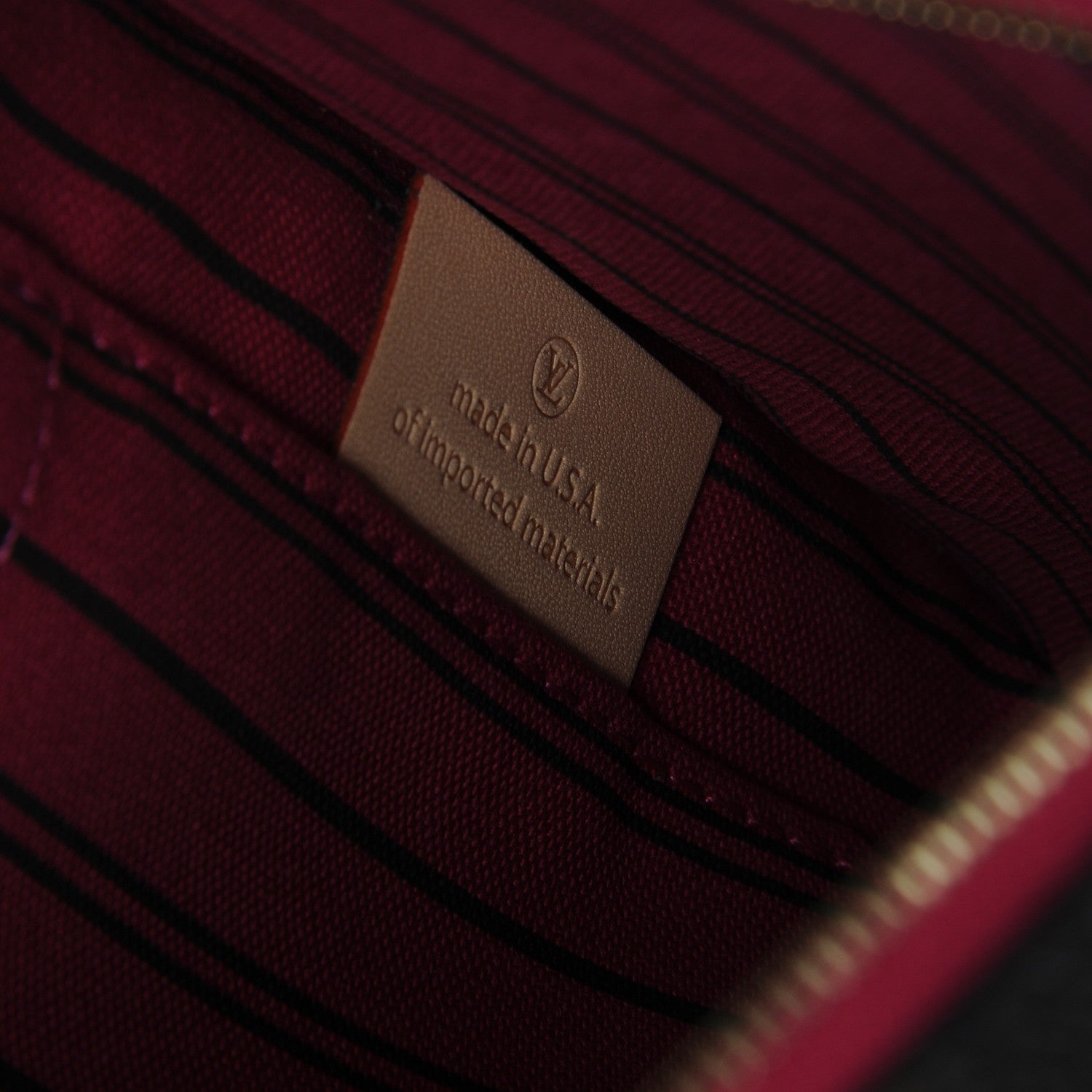 Louis Vuitton Monogram Neverfull MM GM Pochette Pivoine 7 of 7