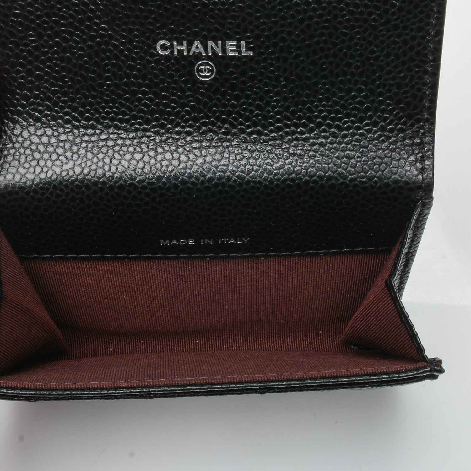 Chanel Caviar Quilted Flap Card Holder Black 5 of 7