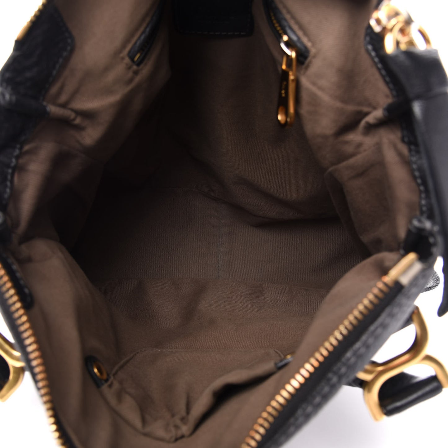 Calfskin Medium Marcie Satchel Black