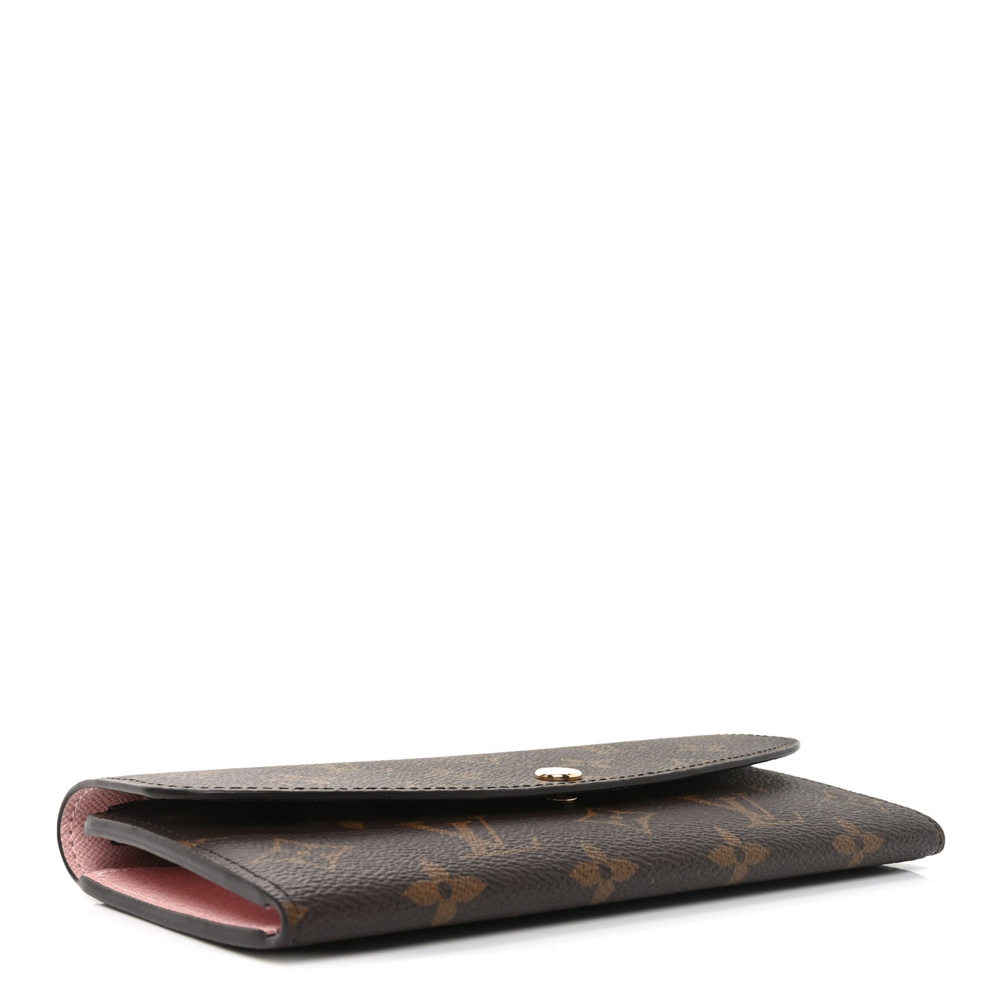 Monogram Emilie Wallet Rose Ballerine