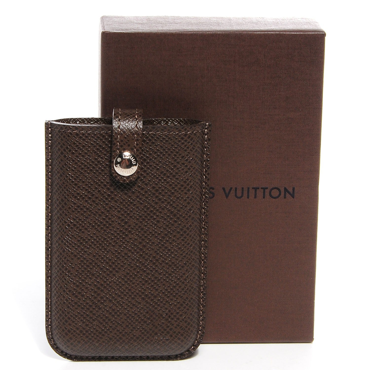 Louis Vuitton Taiga Business Card Holder Grizzli 5 of 8