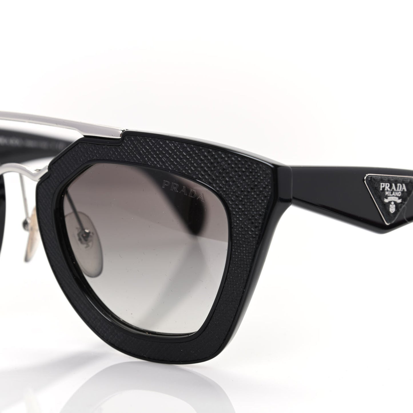 Saffiano Cinema Sunglasses SPR 14S Black