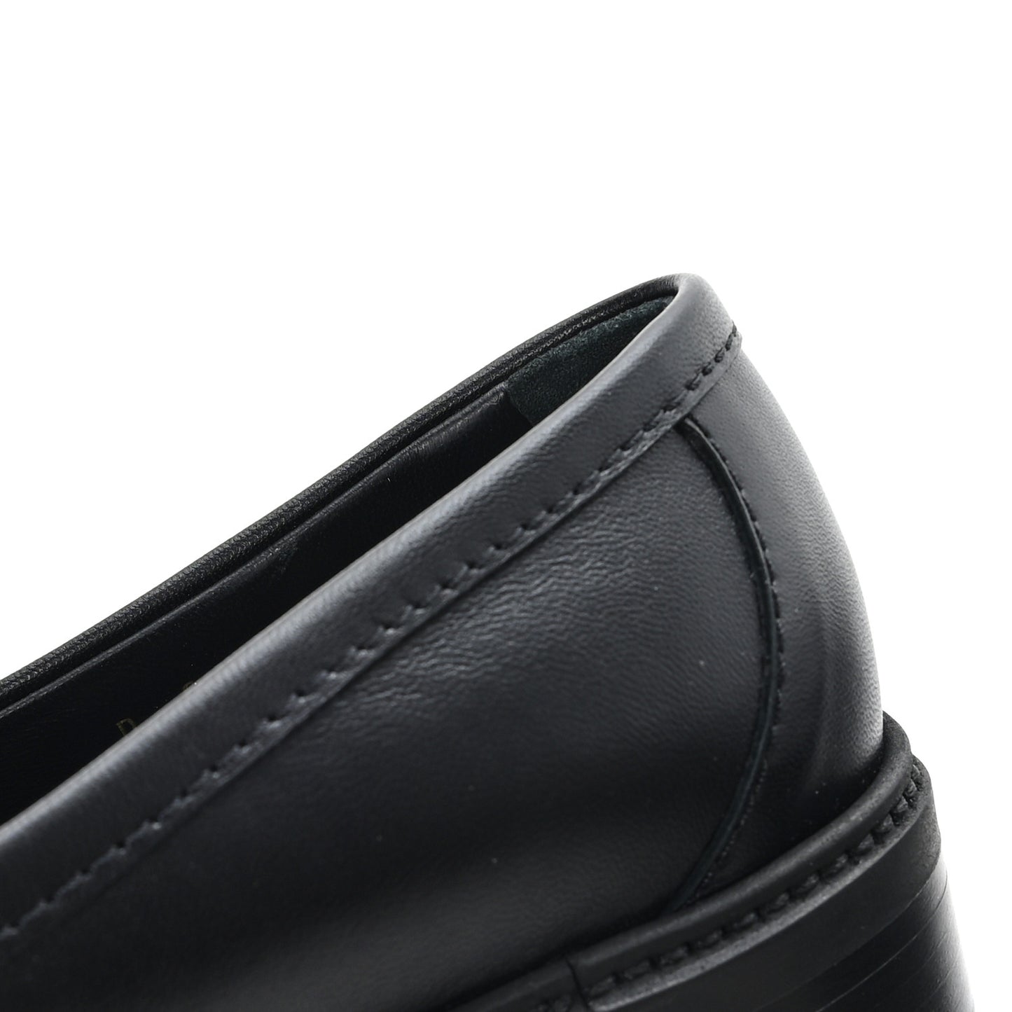 Lambskin Quilted CC Turnlock Loafers 39 Black