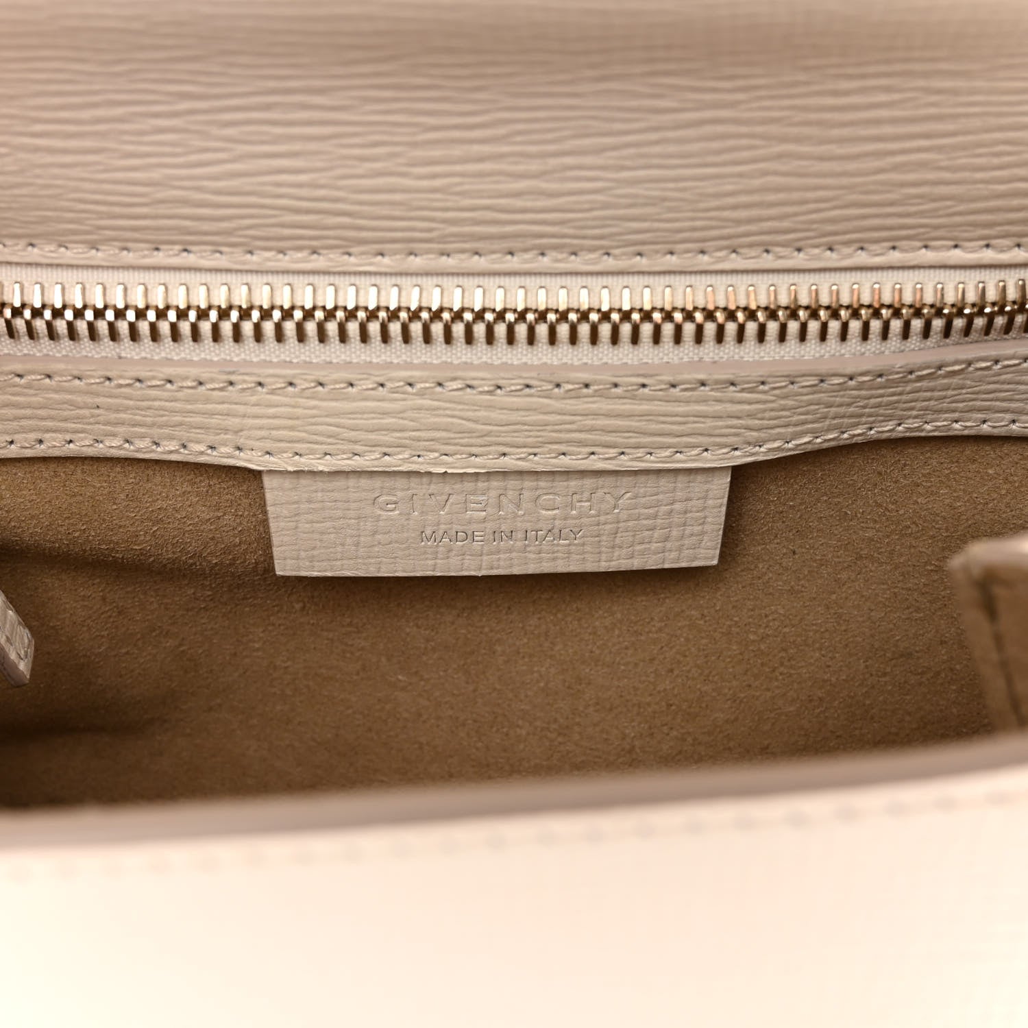 Givenchy Textured Calfskin Mini Pandora Box Chain Crossbody Bag White 6 of 11