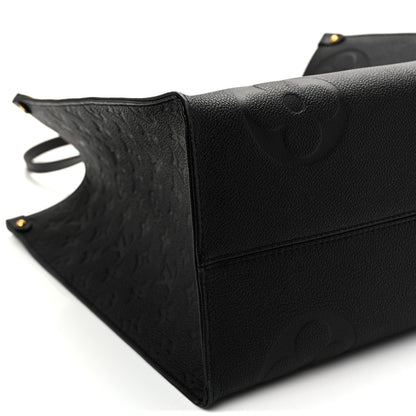 Louis Vuitton Empreinte Monogram Giant Onthego GM Black 9 of 10