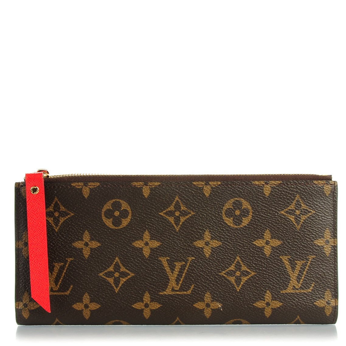 Monogram Adele Wallet Coquelicot