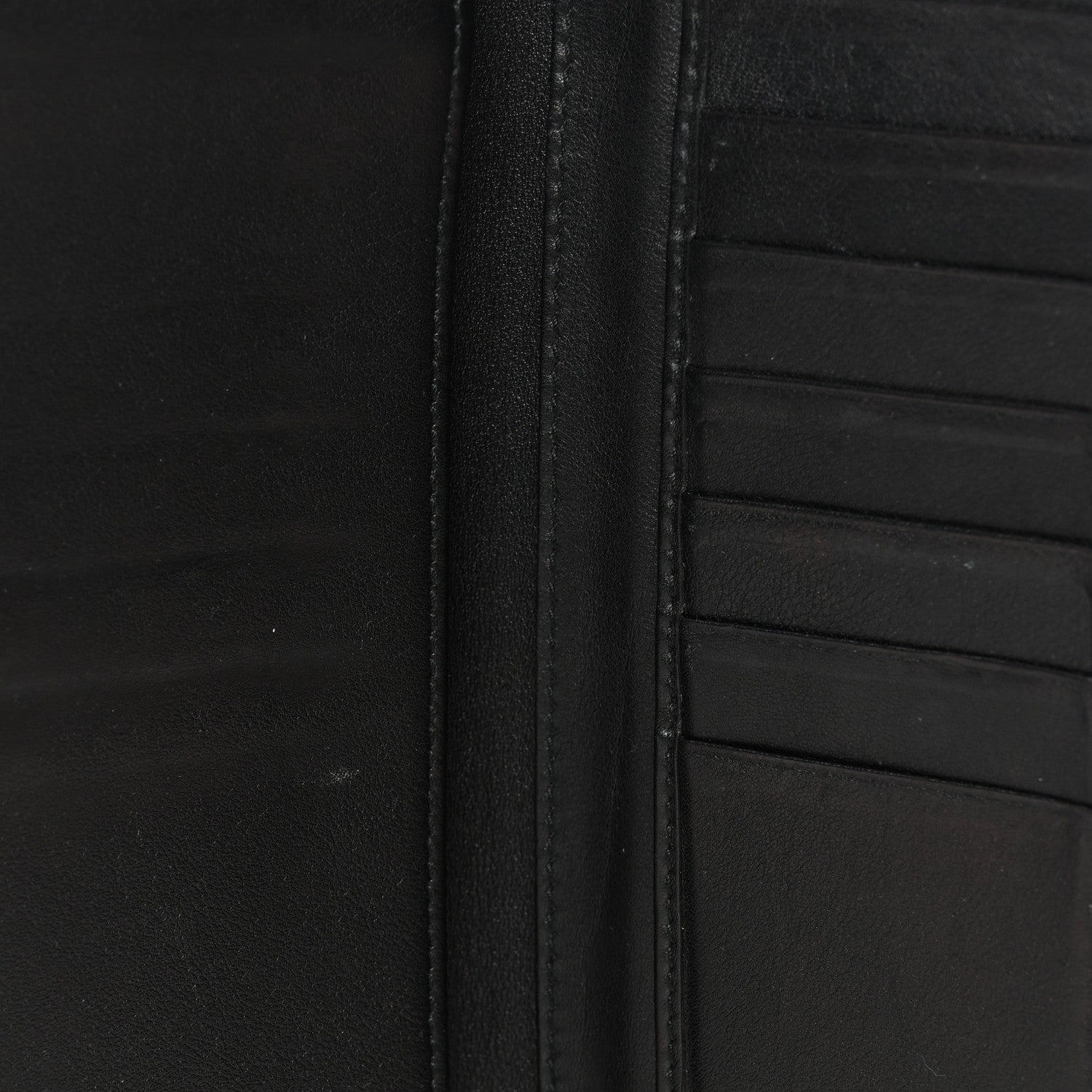 Gucci Guccissima Emily Continental Wallet Black 6 of 14