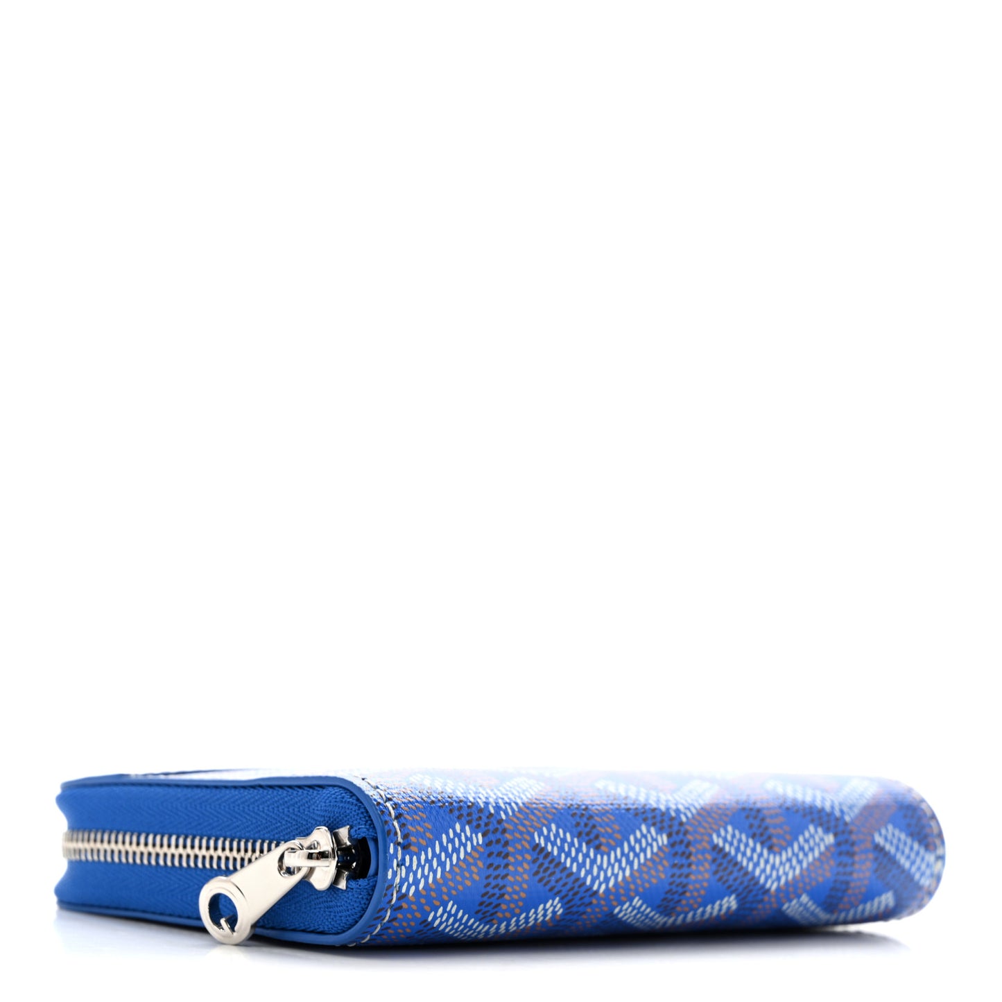 Goyardine Matignon PM Wallet Blue