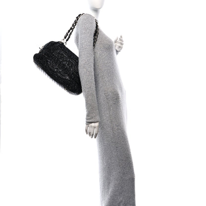 Chanel Lambskin Astrakhan Bowler Black 2 of 12