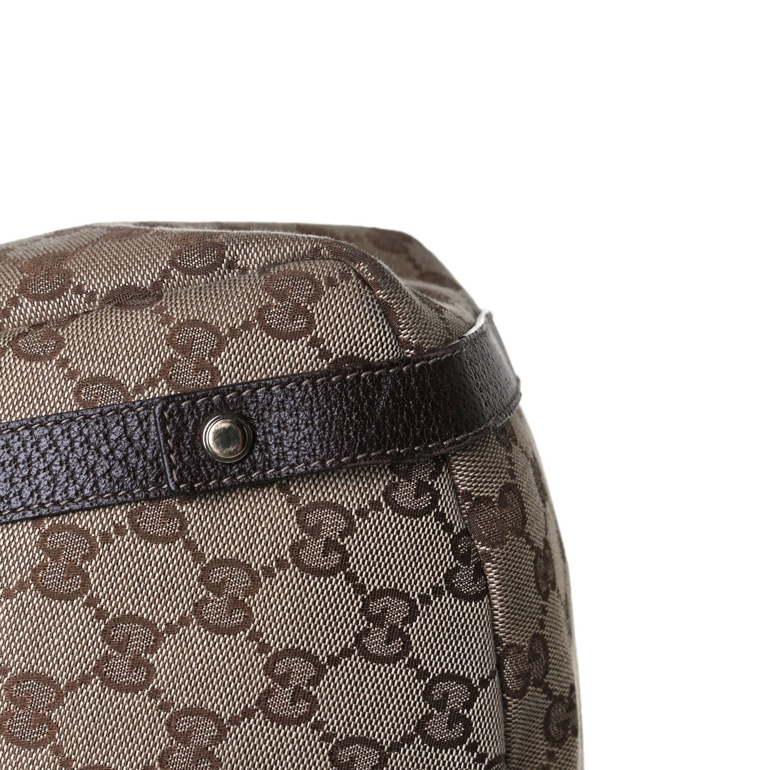 Gucci Monogram Medium Abbey Shoulder Bag Dark Brown 15 of 16