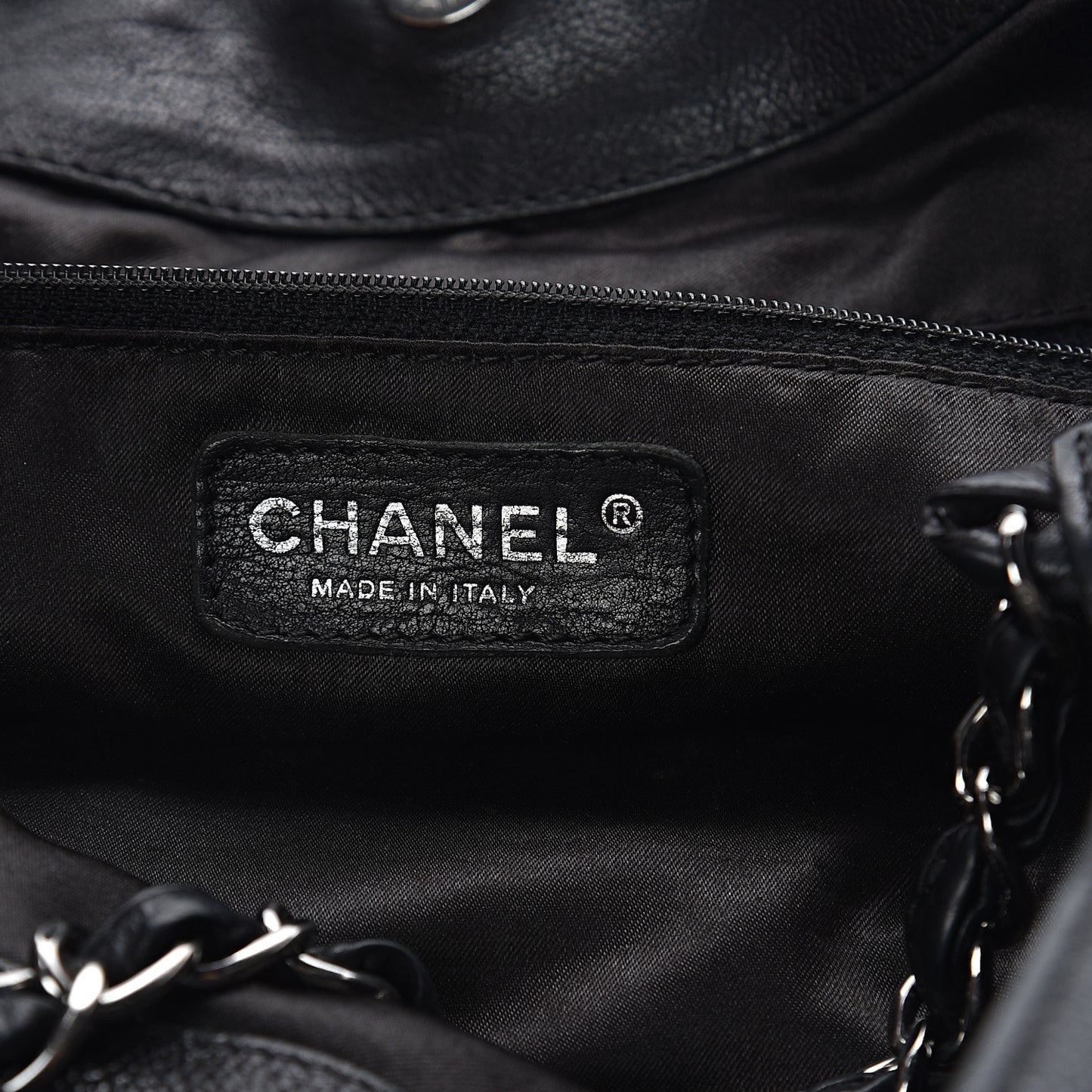 Calfskin Baby Coco Cabas Black