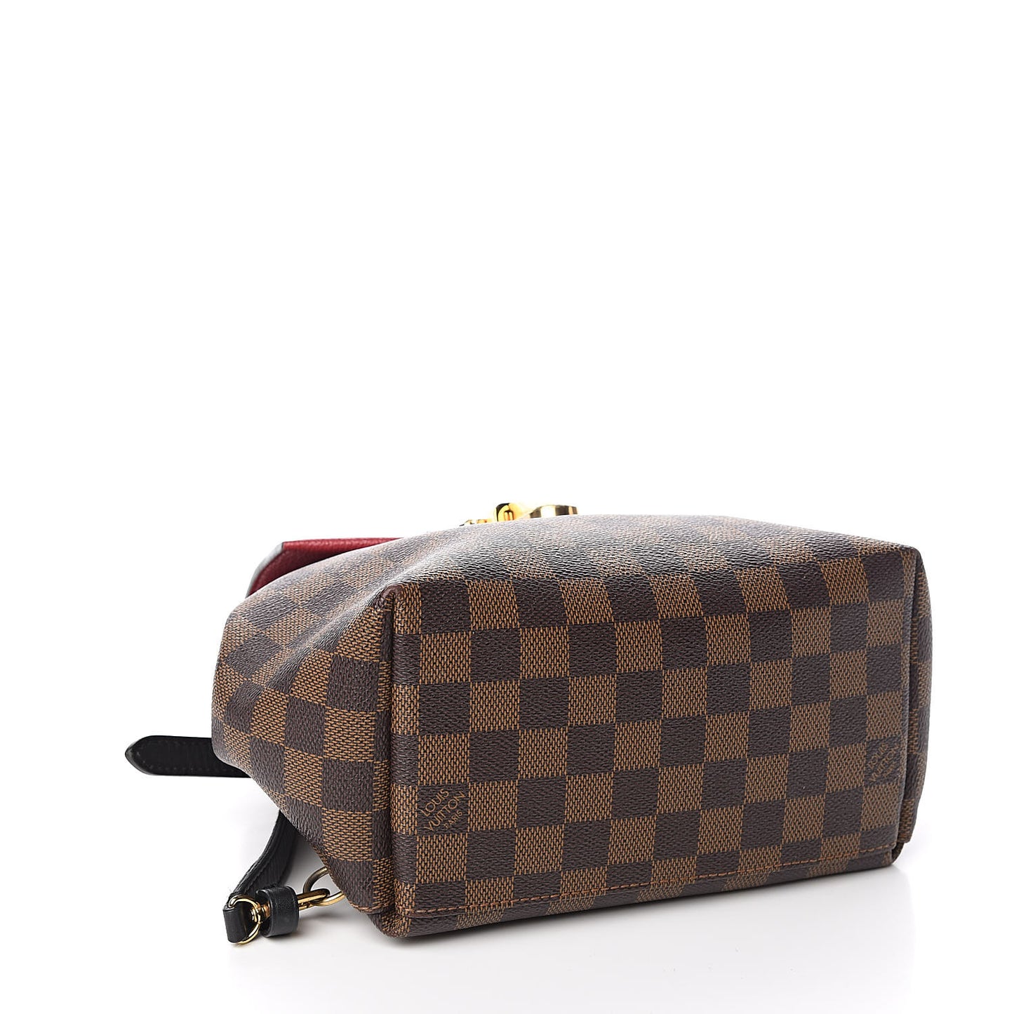 Damier Ebene Clapton Backpack Scarlet
