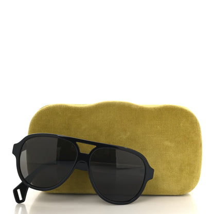 Gucci Aviator Web Sunglasses GG0463S Black 7 of 7