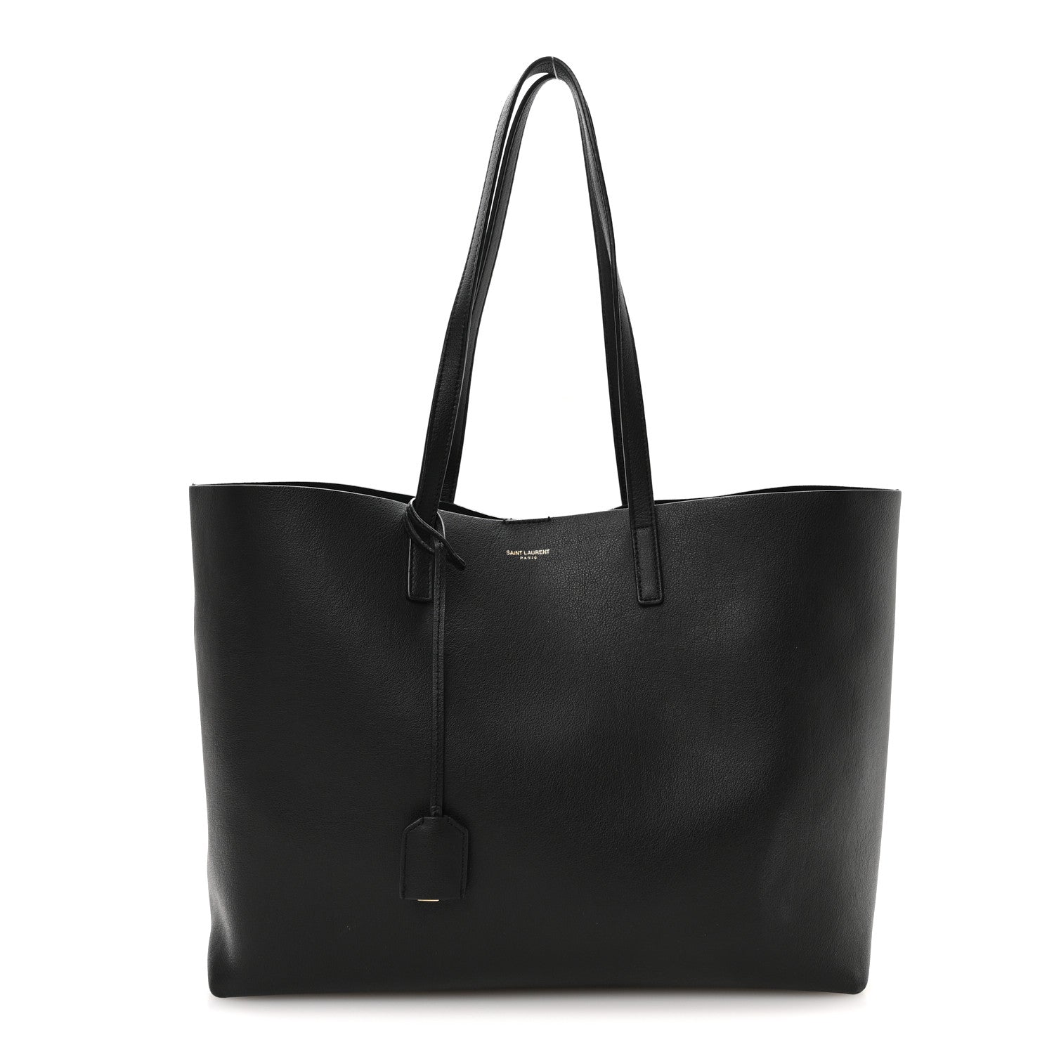 Saint Laurent Calfskin Large Shopping Tote Black 1 of 11