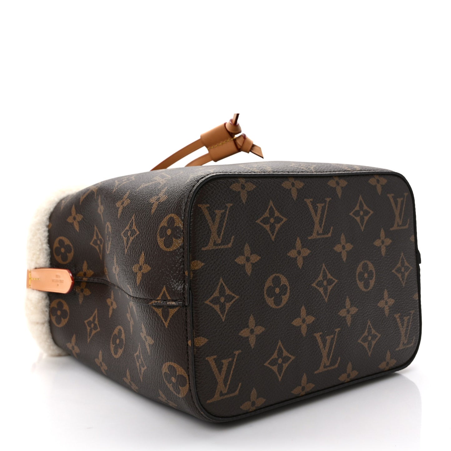 Monogram Shearling Cozygram Neonoe BB
