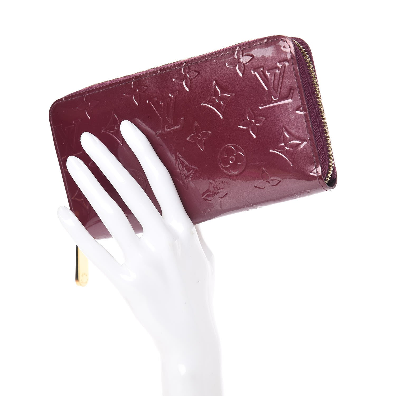 Louis Vuitton Vernis Zippy Wallet Violet 2 of 8